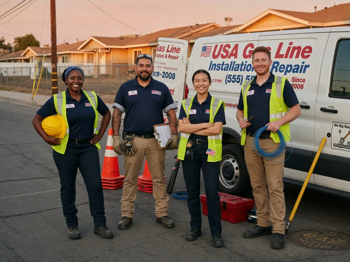Gas Line Installation company in Celestine, IN